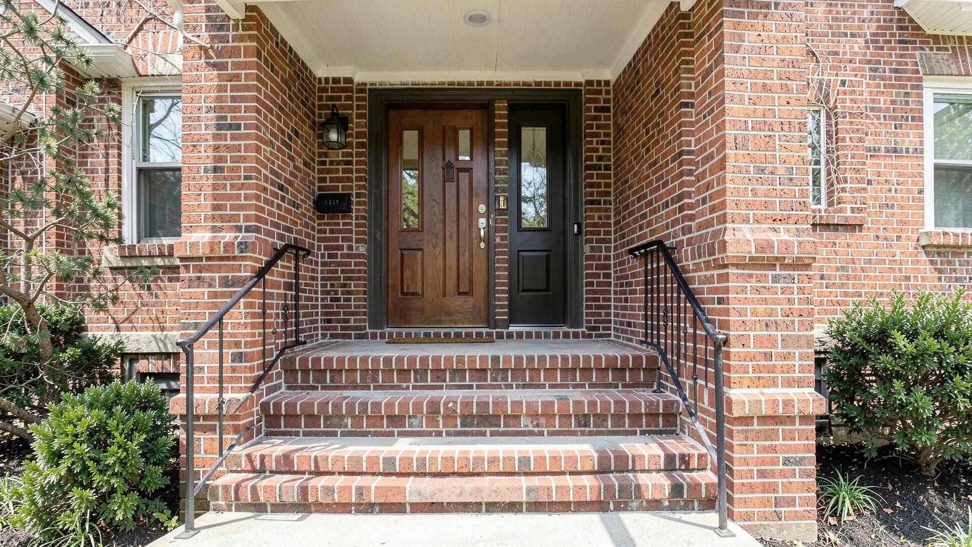 Representative finished front step rebuild project